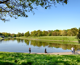 Image of the Sefton Park lake